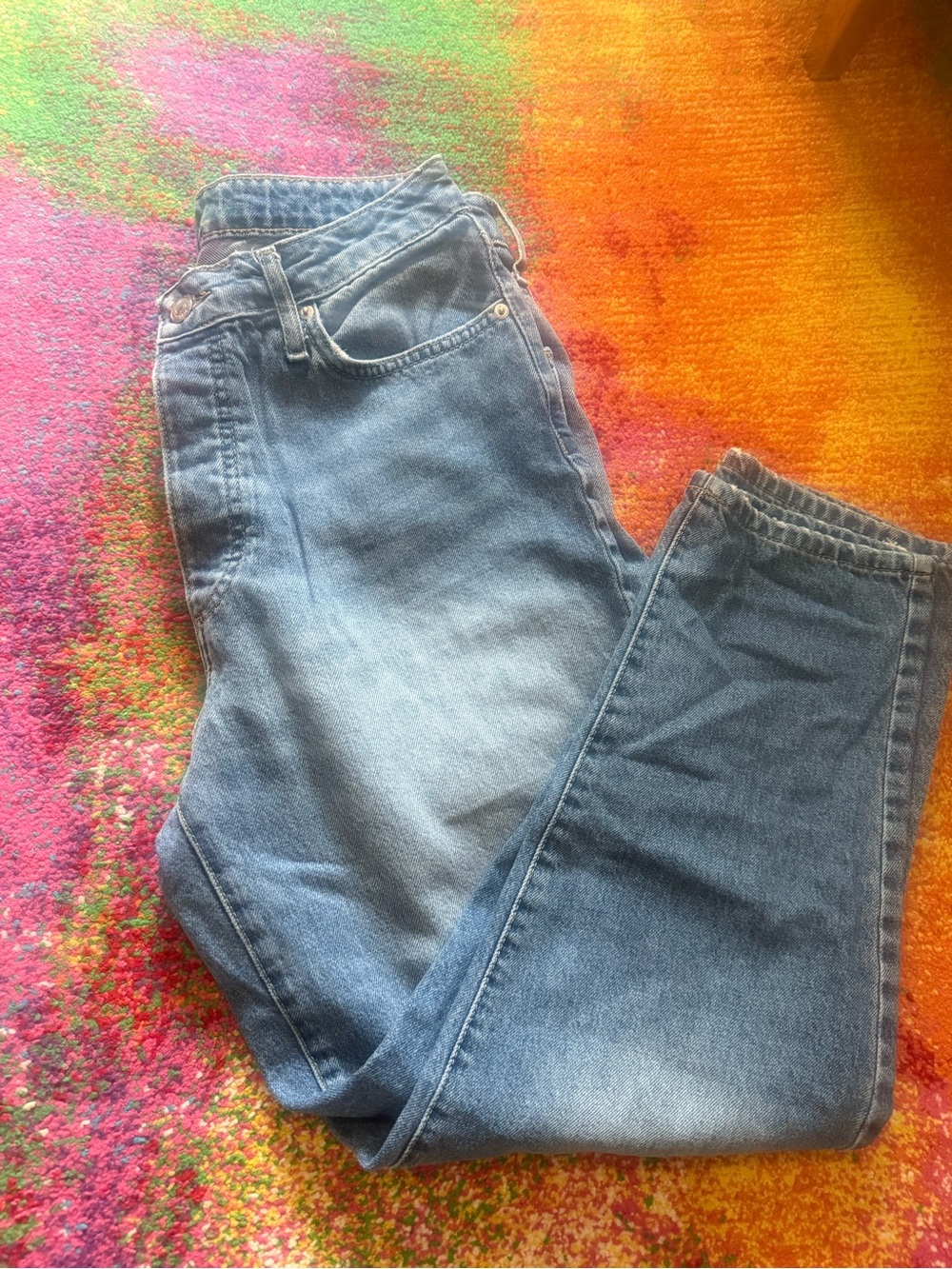 Forever 21 Light Wash Skinny Jeans